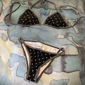 Jovovich-Hawk for Target stars/stripes bikini NWOT